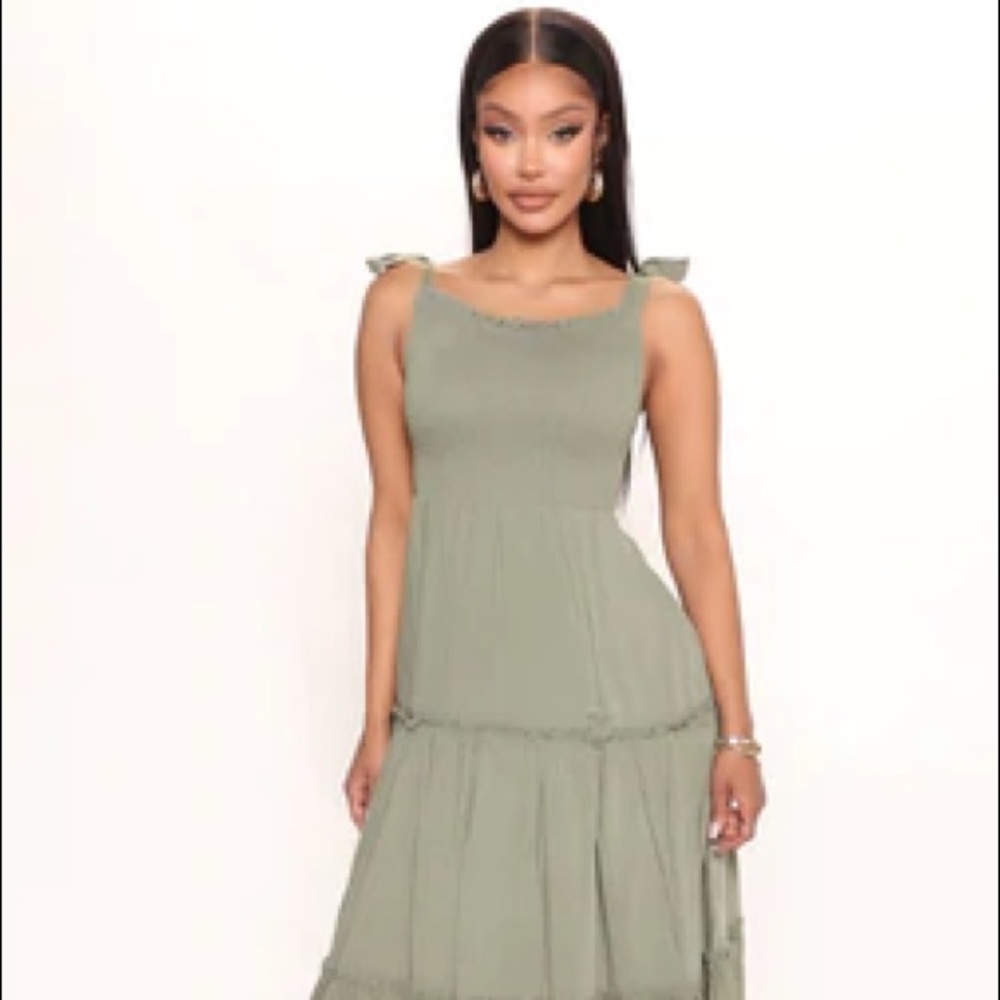 Eden Maxi Dress - Sage